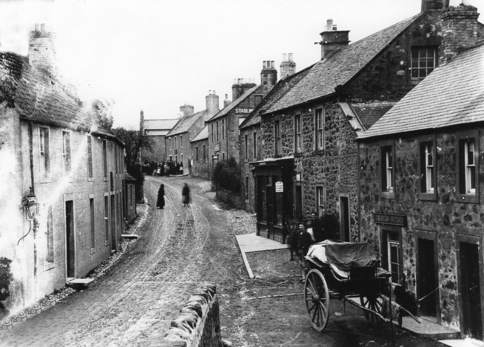 Bridge Street - before, unprocessed image