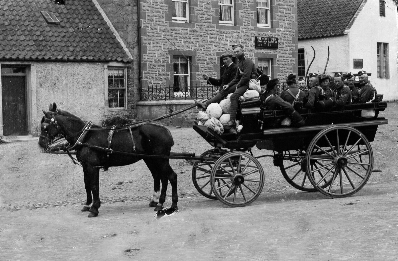 First Sewer System - before, unprocessed image