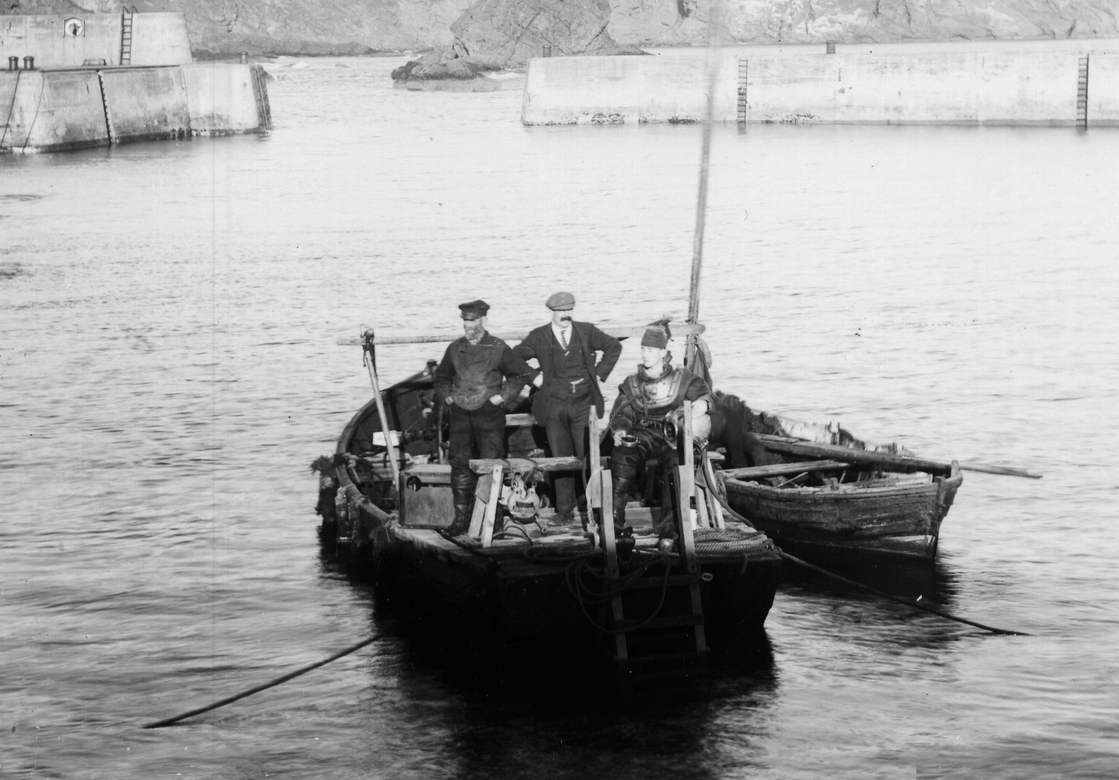 First Sewer System - before, unprocessed image