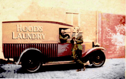 Laundry Van (Original B/W)